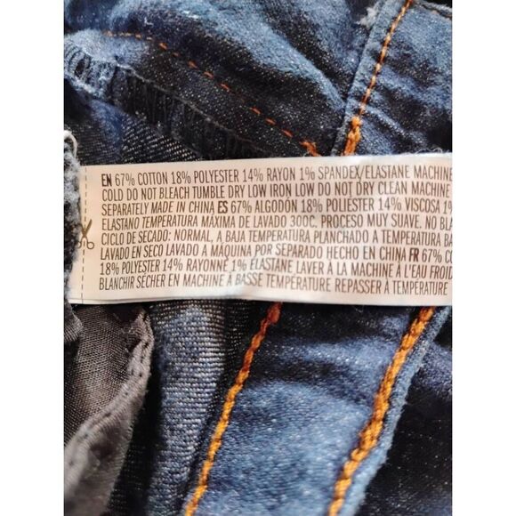 Forever 21 brand Denim Jeans  Size: 14 (1336) - Picture 4 of 6